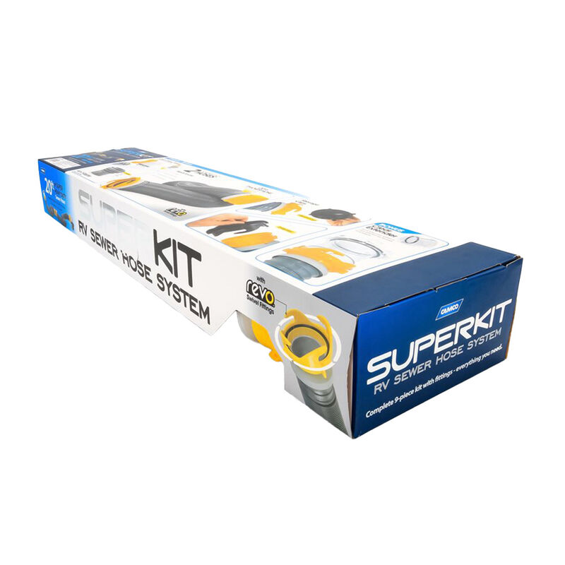 Camco 10 Feet Black Sewer Hose image number 6