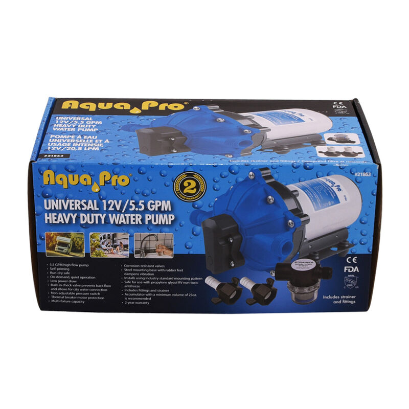 Aqua Pro Fresh Water Pump, Self-Priming; 5.5 Gallon Per Minute image number 8