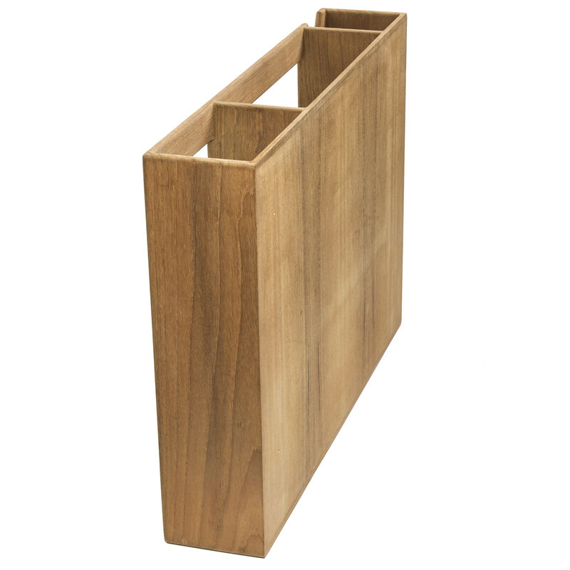 Whitecap Teak Dish/Cup/Paper Towel Rack image number 2