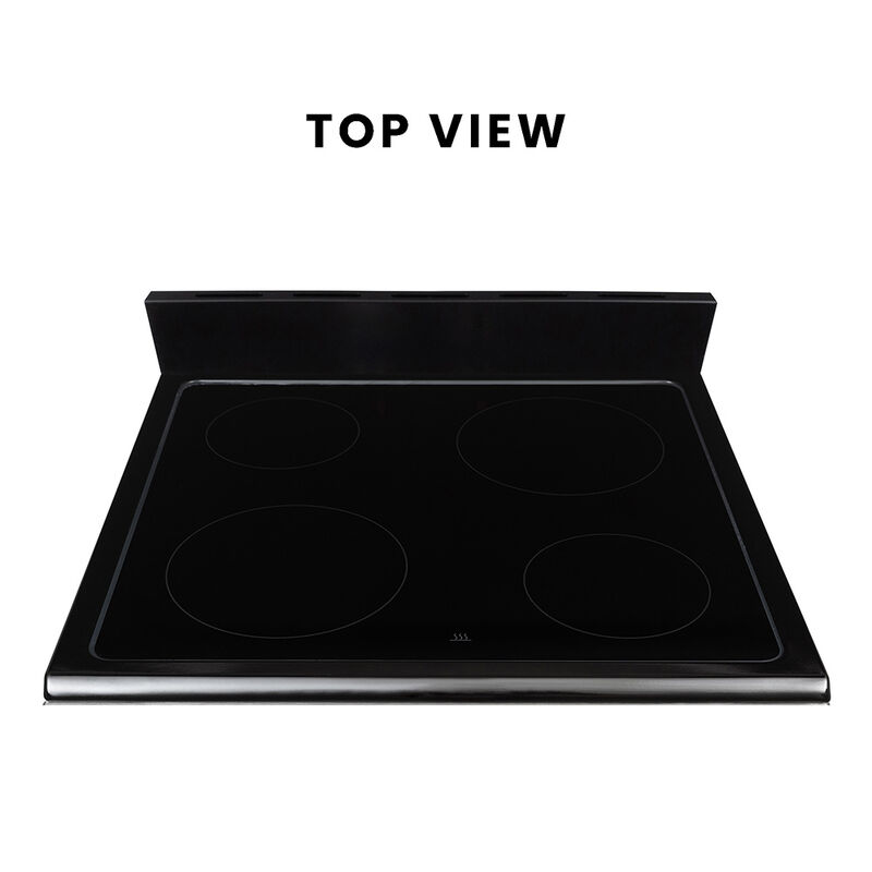 Equator 24" Electric Cooking Range with Convection Oven and Air Fryer, Stainless Steel image number 4