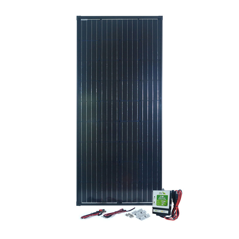 180 Watt Monocrystalline Solar Panel with 12 Amp Charge Controller image number 1