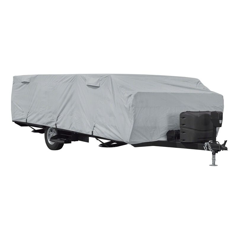 Classic Accessories PermaPro Heavy Duty RV Cover,  Folding Camping Trailer, Up to 8'6"L image number 1
