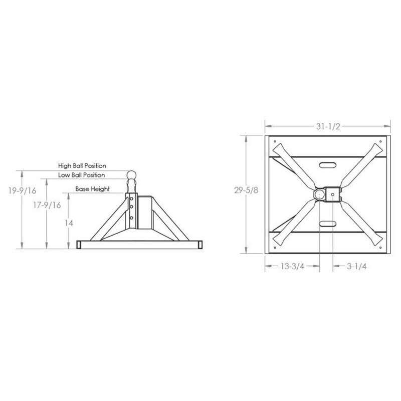 Andersen Hitches 3220 Ultimate 5th Wheel Hitch Connection, Gooseneck Mount image number 5