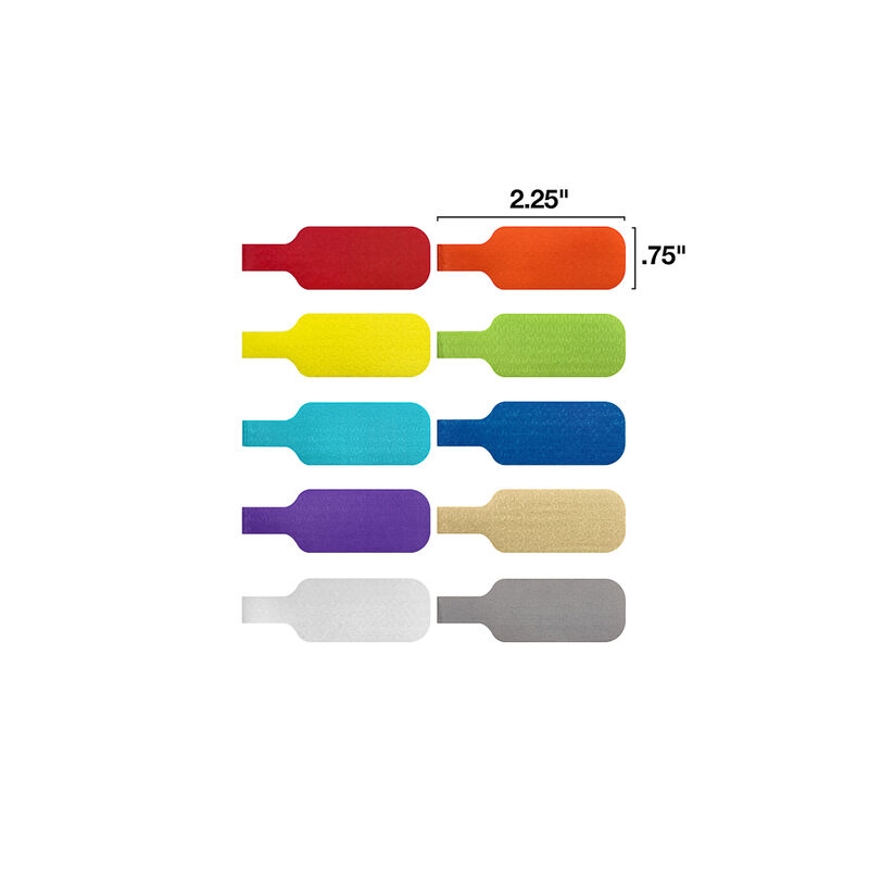 Wrap-It Cable Labels, Medium, 10-Pack image number 8