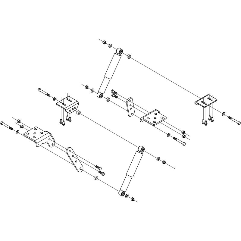 Roadmaster Comfort Ride Shock Absorbers Third Axle Kit for 2-3/8" Axles image number 3