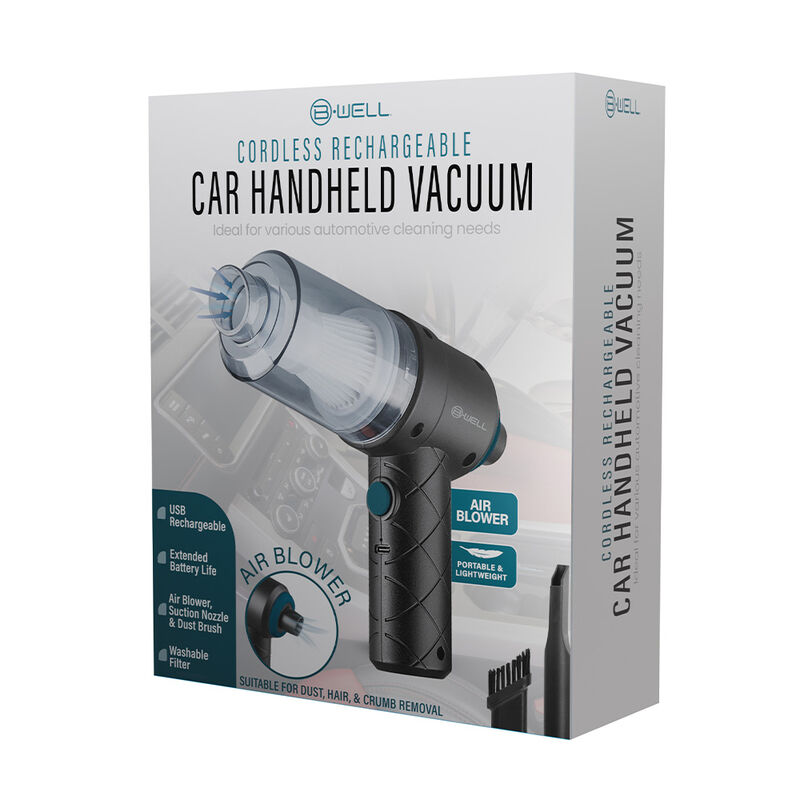 B-Well Cordless Rechargeable Handheld Car Vacuum image number 9