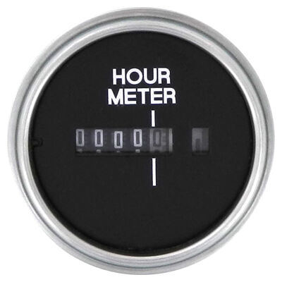 Sierra Black Sterling 2" Hour Meter