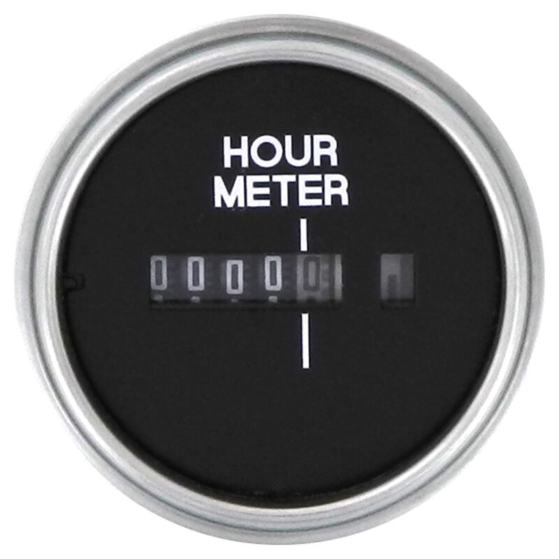 Sierra Black Sterling 2" Hour Meter image number 1