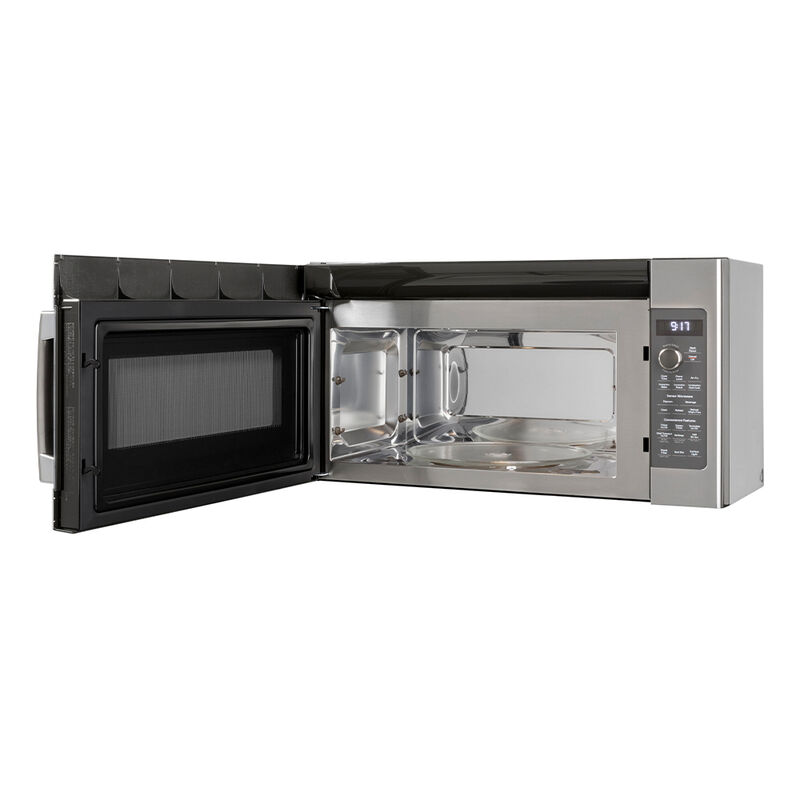 GE Profile 1.7 cu. ft. Convection Over-the-Range Microwave Oven with Air Fry, Stainless Steel image number 3