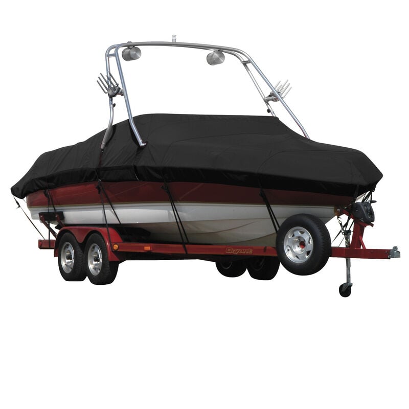Tower-All Select-Fit Euro V-Hull I/O Boat Cover, 19'5" max length, 102" beam image number 1