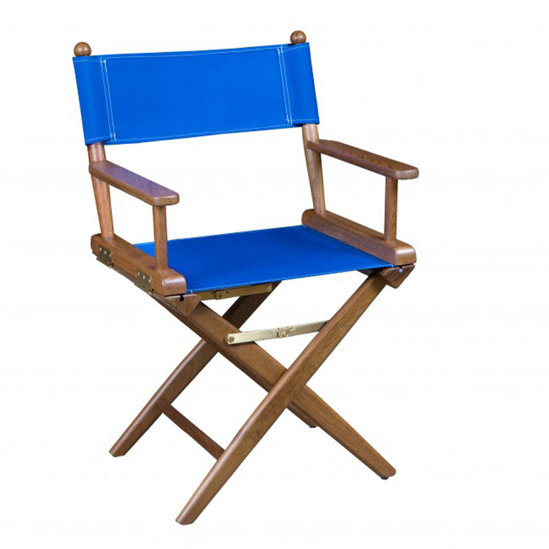 Whitecap Teak Director's Chair, Blue image number 1