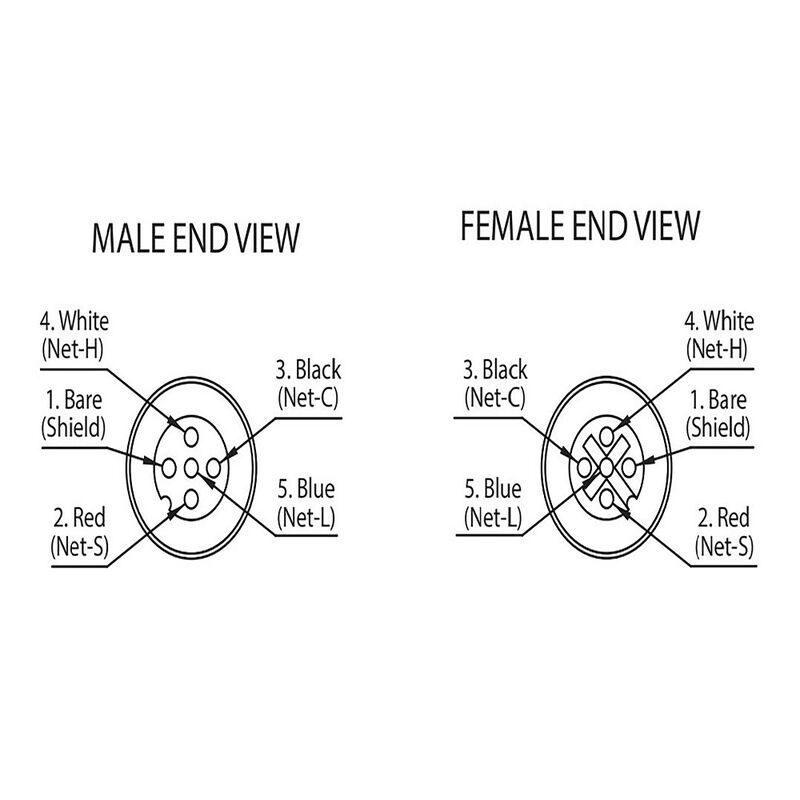 Maretron Double Ended Cord Set image number 3