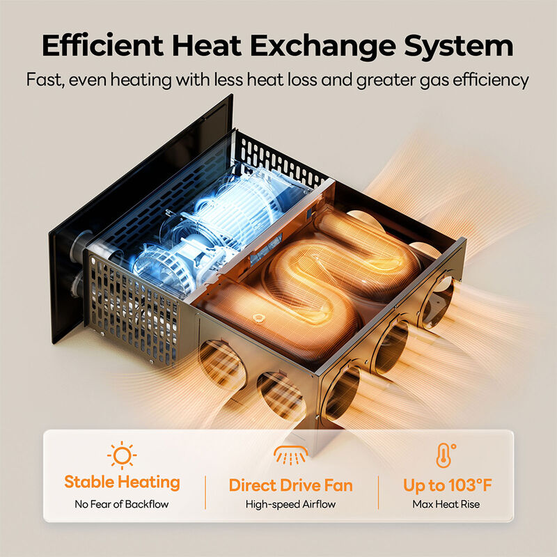 Fogatti InstaHeat Ultra 30K BTU RV Furnace w/ Controller (No Door) image number 7