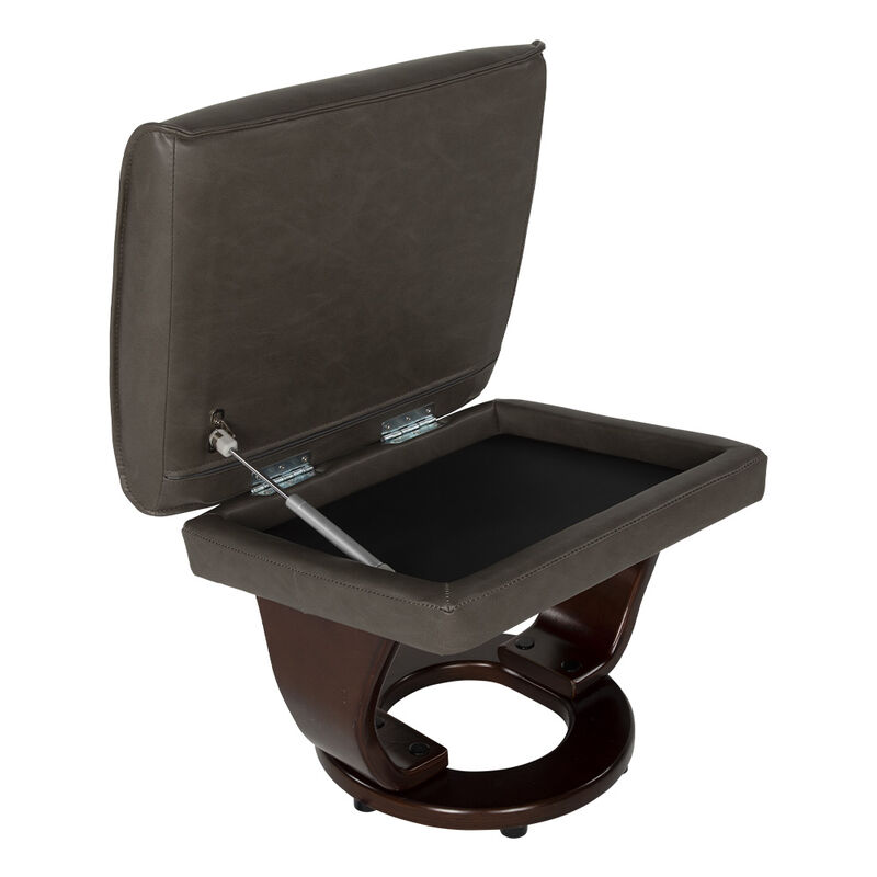 Thomas Payne Luxury Euro Chair with Storage Ottoman image number 3