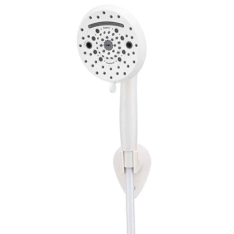 Oxygenics PowerBlast RV Shower Head Kit, White image number 1