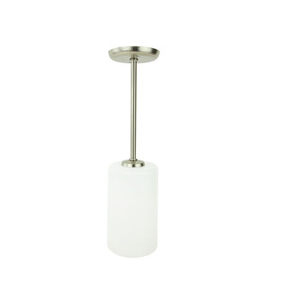 ITC Agile Pendant LED Light, 4000K, Brushed Nickel, No Switch