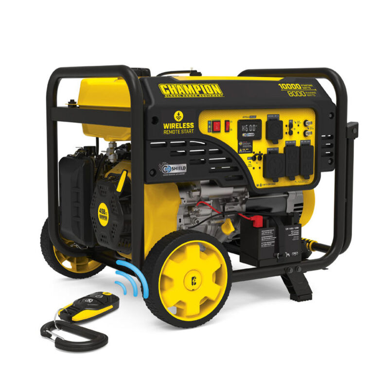 Champion 8000-Watt Wireless Start Generator with CO Shield image number 1