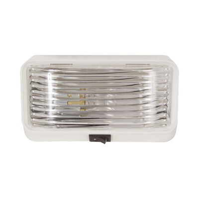 Optronics Clear Rectangular Utility Light with Switch