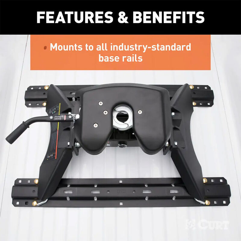 Curt 16180 A25 5th Wheel Hitch image number 13