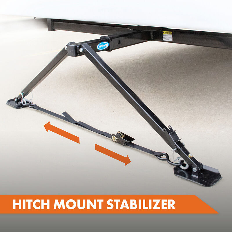 Mor/Ryde Receiver Hitch Mount Trailer Stabilizer image number 2