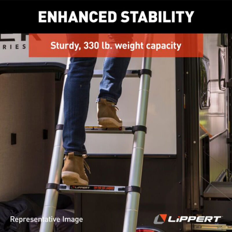 Lippert On-the-Go 14'6" Telescopic Ladder image number 5