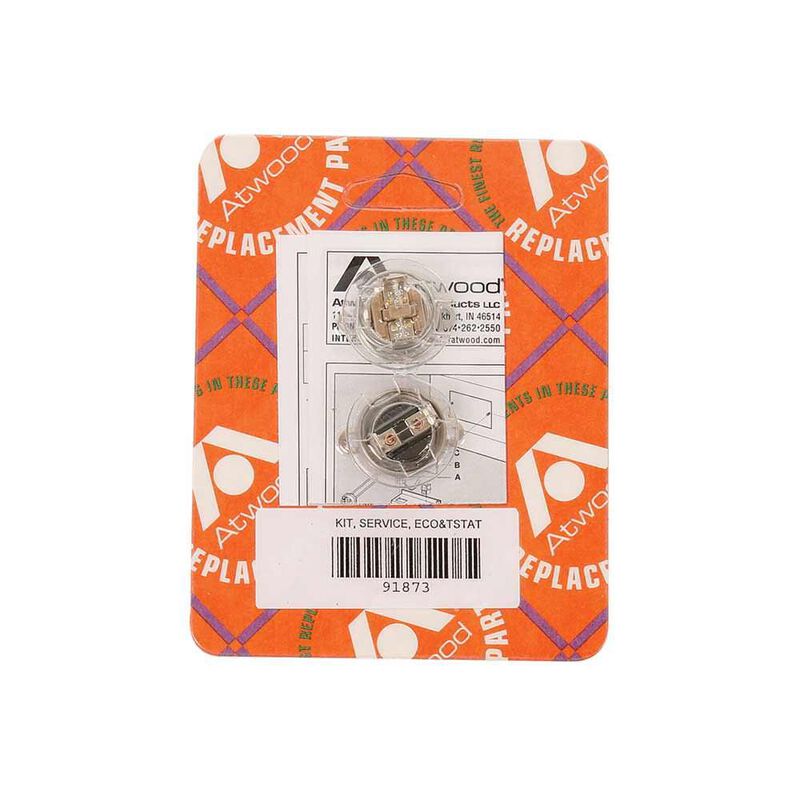 ECO/T-Stat, Kit, 120 VAC, Electric Element, DSI & Pilot Series, Water Heater image number 1