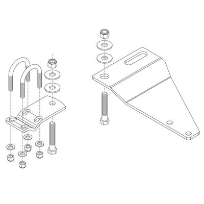 Roadmaster Reflex Steering Stabilizer Mounting Bracket, RBK5