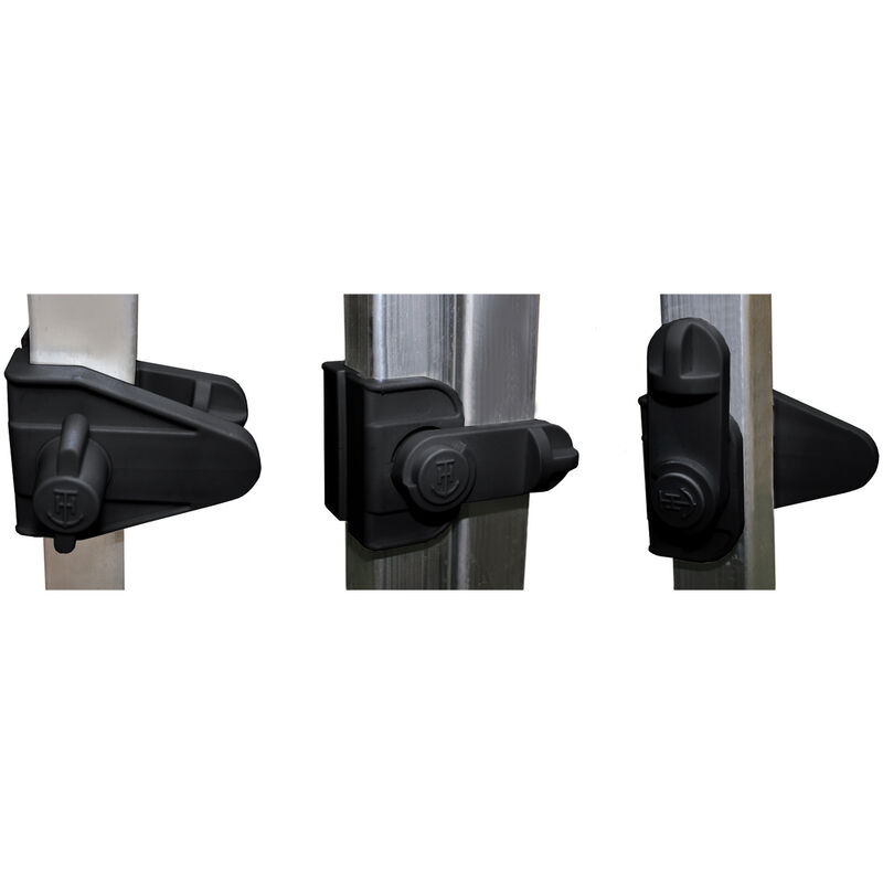 T-H Marine Pontoon Gate Latch, Black image number 4
