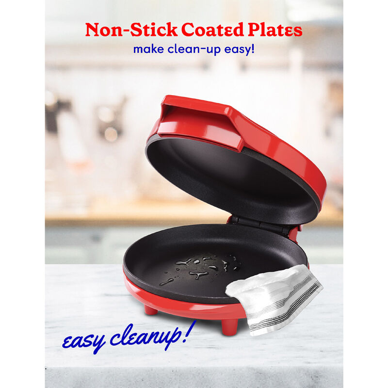 Betty Crocker 8" Travel Pizza Maker Plus, Red image number 5