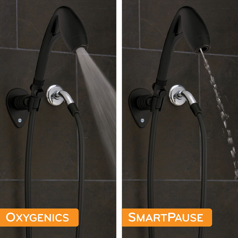 Oxygenics BodySpa RV Handheld Shower Head Kit, Matte Black image number 3