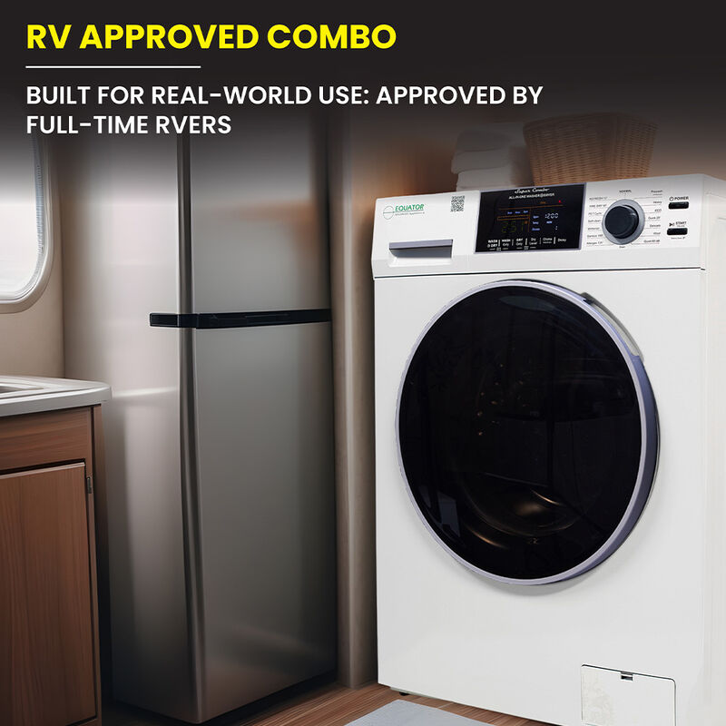 Equator Combo Washer Dryer, Vented-Dry, White image number 12