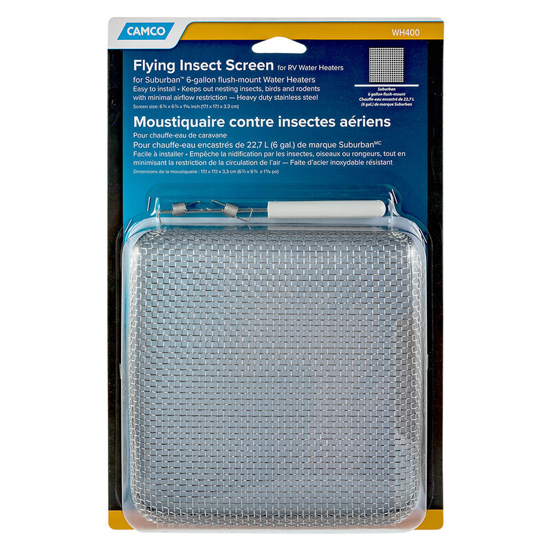 Camco Flying Insect RV Water Heater Screen image number 3