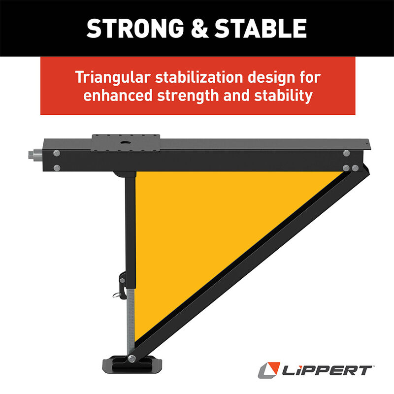 Lippert Quick Drop RV Stabilizer Double Leg Kit image number 3
