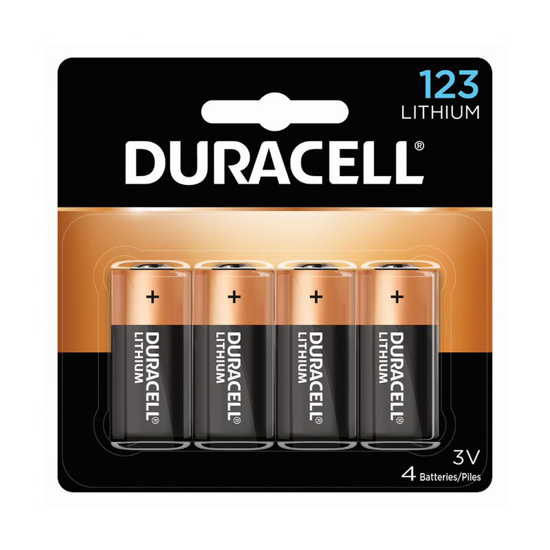 Duracell Ultra Lithium DL123A Batteries, 4-Pack image number 1