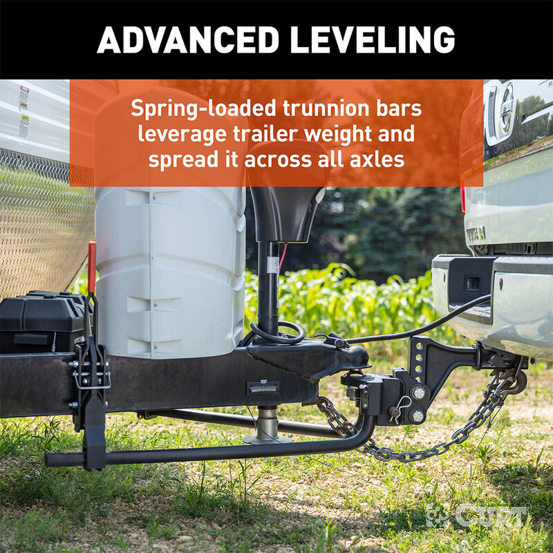 Curt TruTrack 2P Trailer-Mounted Weight Distribution Hitch, 10K image number 10