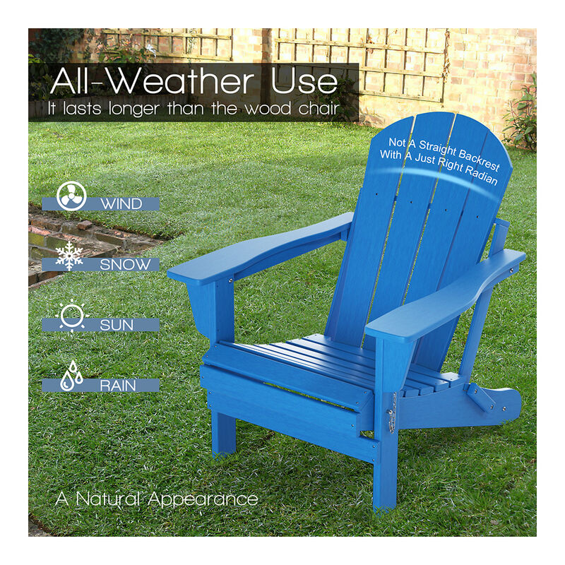 Upland Folding Adirondack Chair image number 7