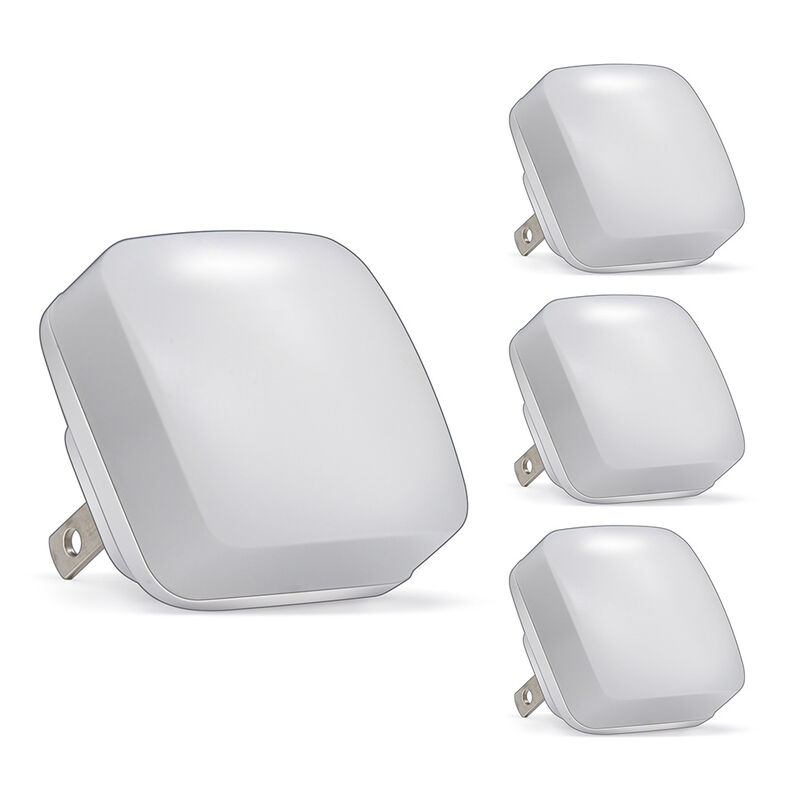Space and Home Dusk-to-Dawn Cube Night Lights, 4-Pack image number 2