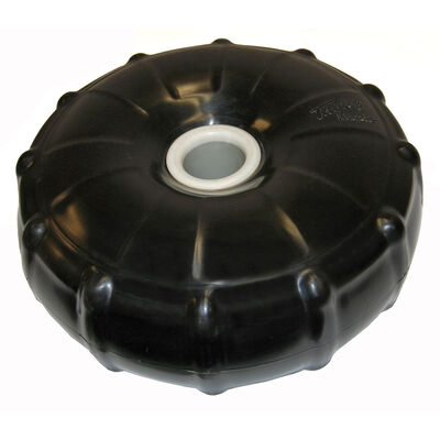 Dock Post Wheel Black 14" 