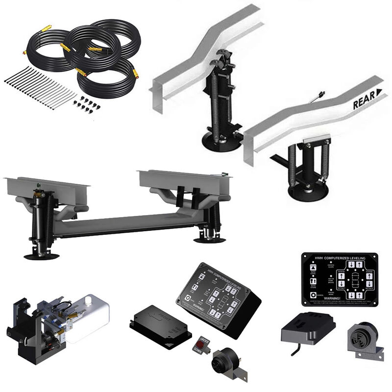 HWH Leveling System 725S for Select Sprinter 3500 Class B  Motorhomes image number 1