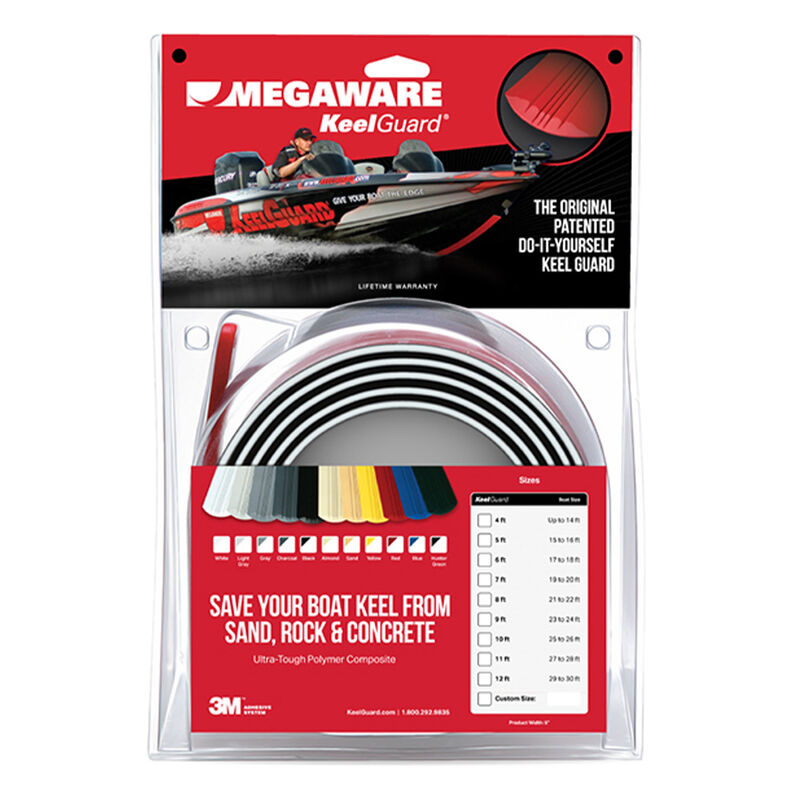 Megaware KeelGuard Bow Protector, 9 ft, White image number 2