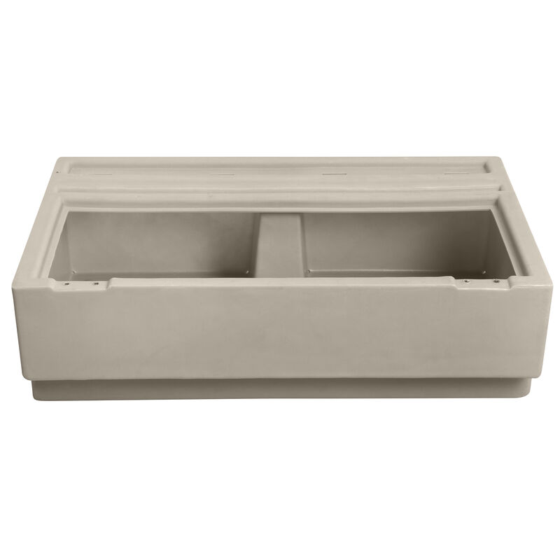 Toonmate Pontoon 27" Bench Seat Base - Platinum image number 2
