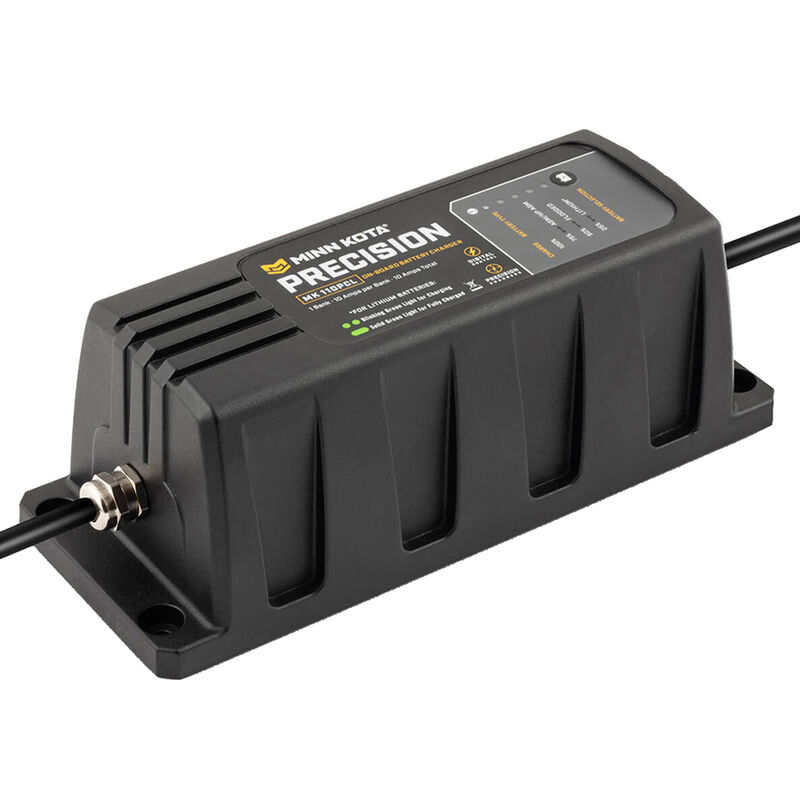 Minn Kota On-Board Precision Charger MK-110 PCL 1 Bank x 10 AMP LI Optimized Charger image number 1
