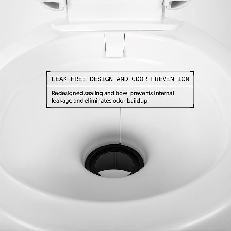 Dometic Model 401 Essential RV Toilet, Low Profile image number 2