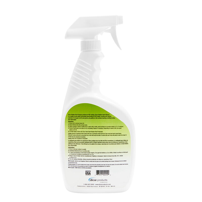 Dicor Ready-to-Use Rubber Roof Cleaner, 32 oz. trigger spray image number 2