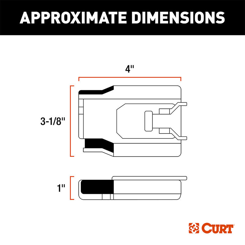 Curt TriFlex NEXT Electric Trailer Brake Controller, Proportional image number 2