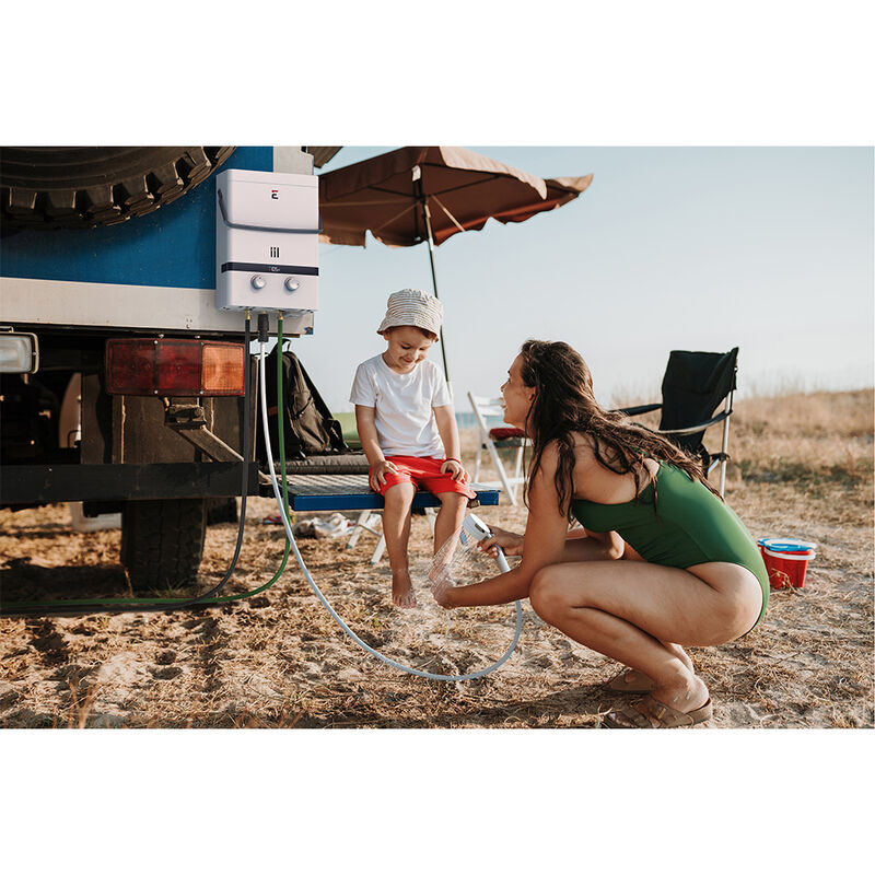 Eccotemp EL5 Portable Tankless Water Heater with EccoFlo Diaphragm 12V Pump and Strainer image number 17