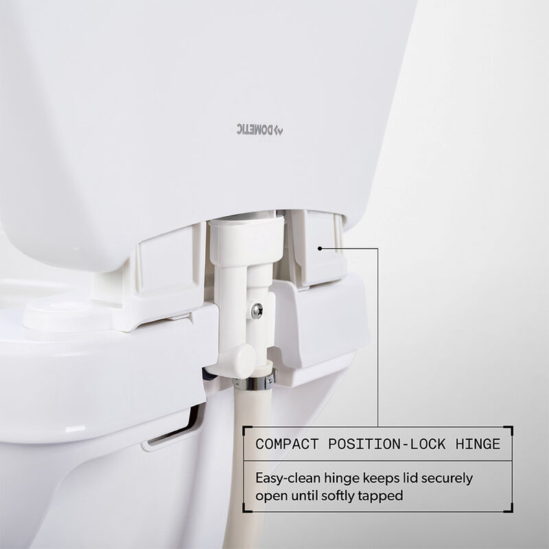 Dometic Model 400 Essential RV Toilet, Standard Height image number 17