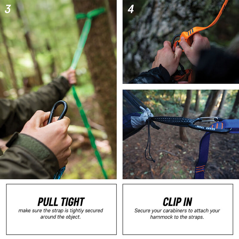 Grand Trunk Hammock Suspension Straps, Black image number 5