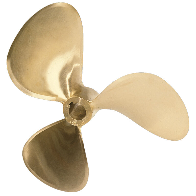 Michigan Dyna-Jet Cupped 3-Blade Prop, 1-1/8" SAE / Nibral, 13 dia x 13.5, LH image number 1