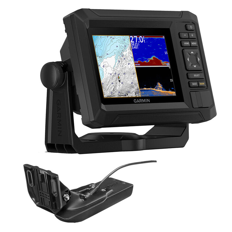 Garmin ECHOMAP UHD2 53CV Chartplotter/Fishfinder Combo w/US Inland Maps & GT20-TM image number 1